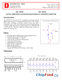 Datasheet DI-302 manufacturer Dionics