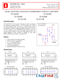 Datasheet DI-513B manufacturer Dionics