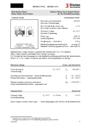 Datasheet 2BZX84C10A manufacturer Diotec