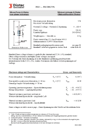 Datasheet 3EZ47 manufacturer Diotec