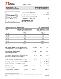 Datasheet AG3M производства Diotec