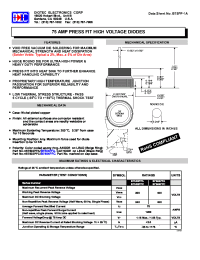 Datasheet B7504PFC производства Diotec