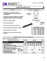 Datasheet BAR2504D manufacturer Diotec