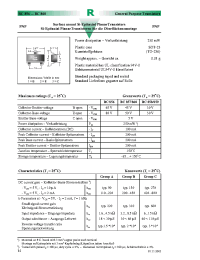 Datasheet BC856A manufacturer Diotec