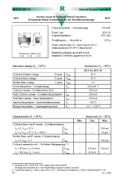 Datasheet BCF33 manufacturer Diotec