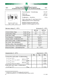 Datasheet BCW65 manufacturer Diotec