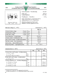 Datasheet BSV52 manufacturer Diotec