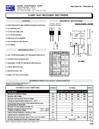 Datasheet BY233-400A manufacturer Diotec