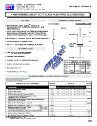 Datasheet BY254S manufacturer Diotec