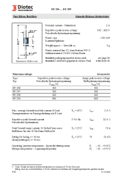 Datasheet BY298 manufacturer Diotec