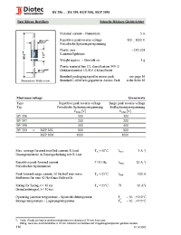 Datasheet BY397 manufacturer Diotec