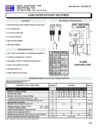Datasheet BYW29-150A производства Diotec