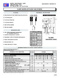 Datasheet BYW80-100A производства Diotec