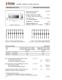 Datasheet DAN803 manufacturer Diotec