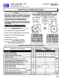 Datasheet DB3508P/T manufacturer Diotec