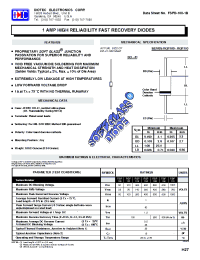 Datasheet DIF814 manufacturer Diotec