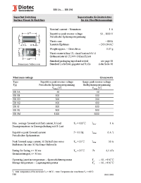 Datasheet ER1A manufacturer Diotec