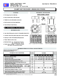 Datasheet FDB3502M/T manufacturer Diotec