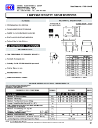 Datasheet FDI100-FDI110 manufacturer Diotec