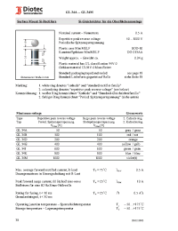 Datasheet GL34D manufacturer Diotec