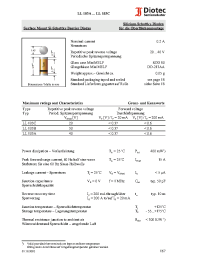 Datasheet LL103A manufacturer Diotec