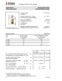 Datasheet LL4150 manufacturer Diotec