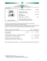 Datasheet MMSZ5221B manufacturer Diotec