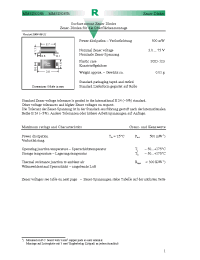 Datasheet MMSZ5229B производства Diotec