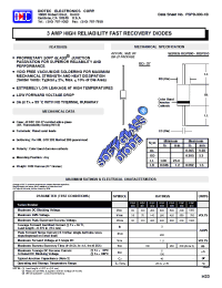 Datasheet RG4K manufacturer Diotec