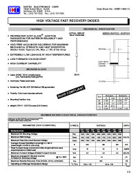Datasheet RGP1150 производства Diotec