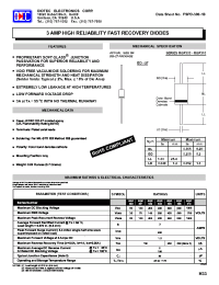 Datasheet RGP300 производства Diotec