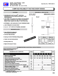 Datasheet RGP306 manufacturer Diotec