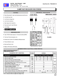 Datasheet RGP804 производства Diotec