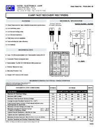 Datasheet RS8GT manufacturer Diotec