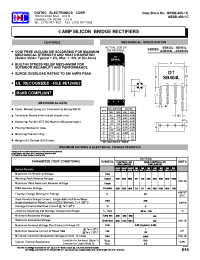 Datasheet SB400L manufacturer Diotec