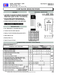 Datasheet SB400L-SB410L manufacturer Diotec