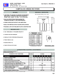 Datasheet SB500-SB510 manufacturer Diotec