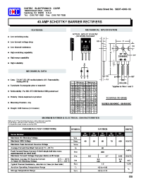 Datasheet SK4040C-SK40100C производства Diotec