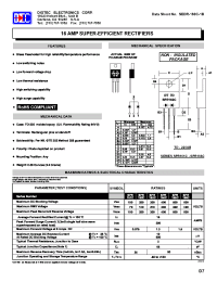 Datasheet SPR166C manufacturer Diotec