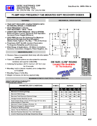 Datasheet SR7506 manufacturer Diotec