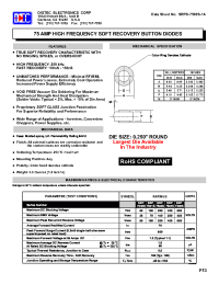 Datasheet SRP7501S производства Diotec