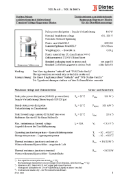 Datasheet TGL34-10 производства Diotec