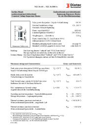 Datasheet TGL34-100 manufacturer Diotec