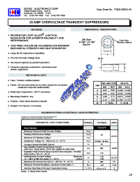 Datasheet TRA2532/T manufacturer Diotec