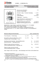 Datasheet Z2SMB9.1 manufacturer Diotec