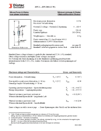 Datasheet ZPY100 manufacturer Diotec