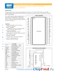 Datasheet DPDD16MX8RLBY5 manufacturer DPAC