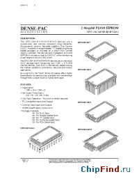 Datasheet DPZ128X16I-15M manufacturer DPAC