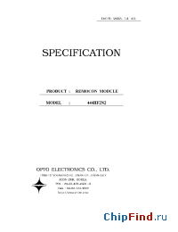Datasheet 444HF2N2 manufacturer E-OEC