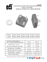 Datasheet HVPF10 manufacturer Electronic Devices